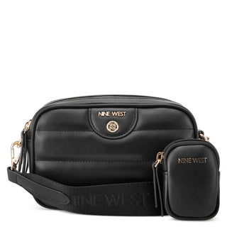 Bolsa Crossbody NINE WEST Ngq129474  Sintetico Color Negro