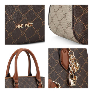 Bolsa de Mano NINE WEST Ncl514306  Sintetico Color Cafe
