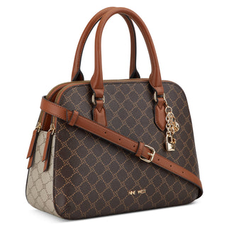 Bolsa De Mano Ncl514306 Sintetico Cafe Nine West