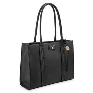Bolsa Tote NINE WEST Ngb132423  Sintetico Color Negro