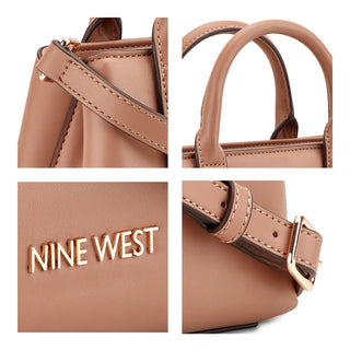 Bolsa de Mano NINE WEST Ngn121376  Sintetico Color Cafe