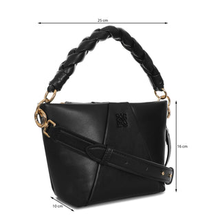 Bolsa Crossbody NINE WEST Ngn128872  Sintetico Color Negro