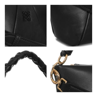 Bolsa Crossbody NINE WEST Ngn128872  Sintetico Color Negro