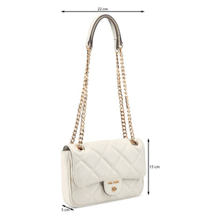 Bolsa Crossbody NINE WEST Ngq129221  Sintetico Color Blanco