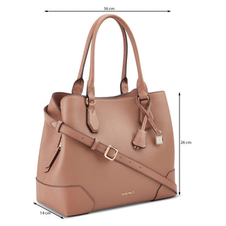 Bolsa Shoulder NINE WEST Ngv108509  Sintetico Color Cafe