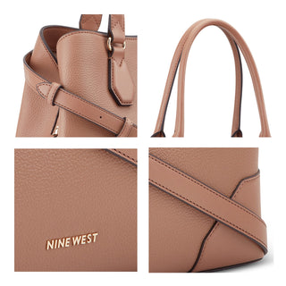 Bolsa Shoulder NINE WEST Ngv108509  Sintetico Color Cafe
