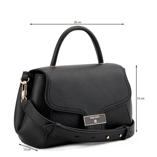 Bolsa Crossbody NINE WEST Ngv128621  Sintetico Color Negro