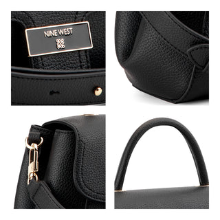 Bolsa Crossbody NINE WEST Ngv128621  Sintetico Color Negro