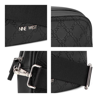 Bolsa Crossbody NINE WEST Nye519770  Sintetico Color Negro