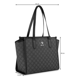 Bolsa Tote NINE WEST Nyj529624  Sintetico Color Negro