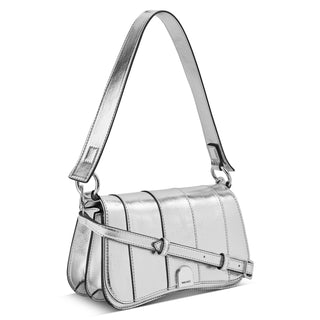 Bolsa Shoulder NINE WEST Nym122878  Sintetico Color Plateado