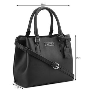 Bolsa de Mano NINE WEST Nym517306  Sintetico Color Negro