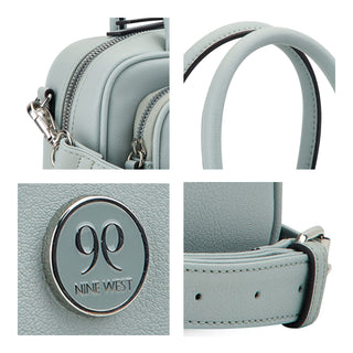 Bolsa de Mano NINE WEST Nym527376  Sintetico Color Azul
