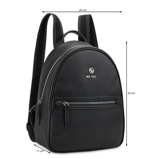 Mochila NINE WEST Nyp529632  Sintetico Color Negro