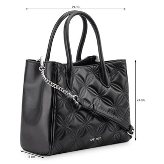 Bolsa de Mano NINE WEST Nyq561106  Sintetico Color Negro
