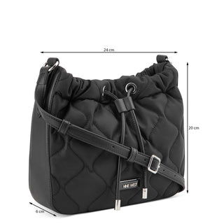 Bolsa Crossbody NINE WEST Nyy128504  Sintetico Color Negro