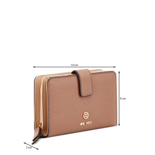 Cartera NINE WEST Gv1403147  Sintetico Color Cafe
