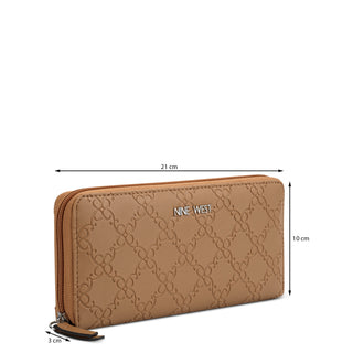 Cartera NINE WEST Ye5076145  Sintetico Color Cafe