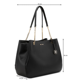 Bolsa Shoulder NINE WEST Ngn114923  Sintetico Color Negro