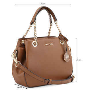 Bolsa de Mano NINE WEST Ngn114976  Sintetico Color Cafe