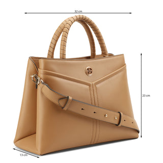 Bolsa de Mano NINE WEST Ngn147006  Sintetico Color Cafe