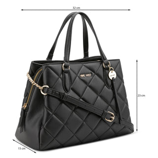Bolsa de Mano NINE WEST Ngq129206  Sintetico Color Negro