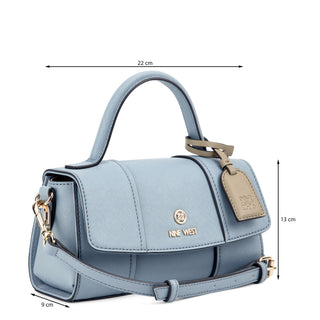 Bolsa Crossbody NINE WEST Ngs115178  Sintetico Color Azul