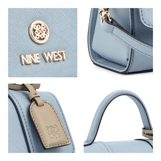 Bolsa Crossbody NINE WEST Ngs115178  Sintetico Color Azul