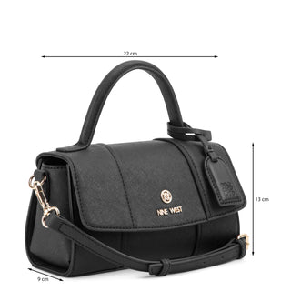 Bolsa Crossbody NINE WEST Ngs115178  Sintetico Color Negro