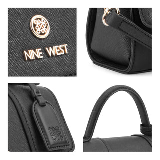 Bolsa Crossbody NINE WEST Ngs115178  Sintetico Color Negro