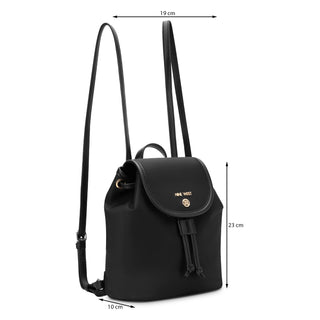 Mochila NINE WEST Ngy147831  Textil Color Negro