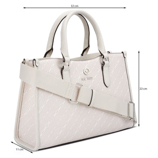 Bolsa de Mano NINE WEST Nly529606  Sintetico Color Blanco