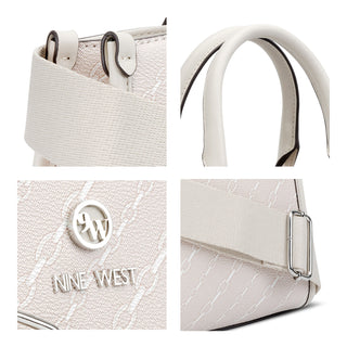 Bolsa de Mano NINE WEST Nly529606  Sintetico Color Blanco