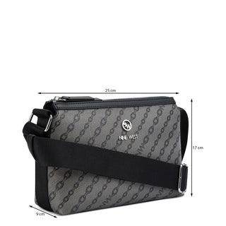Bolsa Crossbody NINE WEST Nly529669  Sintetico Color Gris