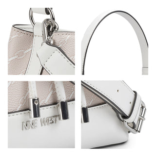 Bolsa Crossbody NINE WEST Nly562204  Sintetico Color Blanco