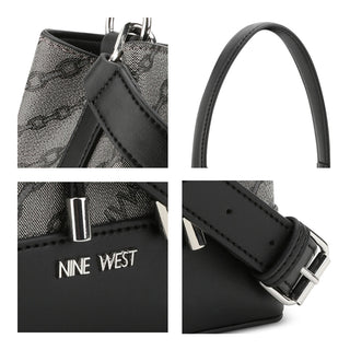 Bolsa Crossbody NINE WEST Nly562204  Sintetico Color Gris