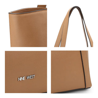 Bolsa Tote NINE WEST Nya563924  Sintetico Color Cafe