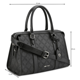Bolsa de Mano NINE WEST Nye546006  Sintetico Color Negro