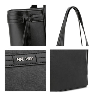Bolsa Tote NINE WEST Nym562124  Sintetico Color Negro