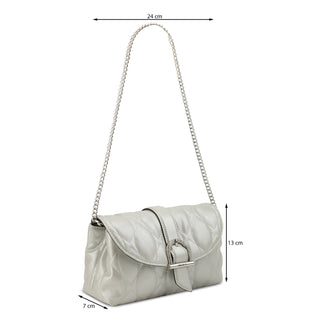 Bolsa Shoulder NINE WEST Nyq147478  Sintetico Color Metalico