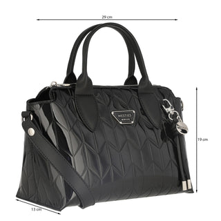 Bolsa de Mano WESTIES Hboliviowe  Charol sintético Color Negro