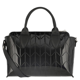 Bolsa de Mano WESTIES Hboliviowe  Charol sintético Color Negro