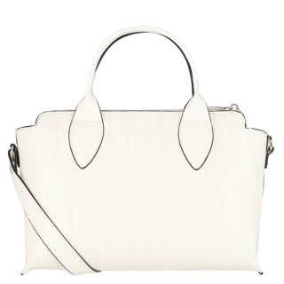 Bolsa de Mano WESTIES Hboliviowe  Charol sintético Color Blanco
