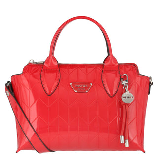Bolsa de Mano WESTIES Hboliviowe  Charol sintético Color Rojo