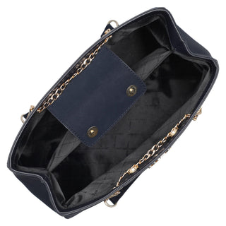 Bolsa Tote WESTIES Hbyucowe  Sintetico Color Azul