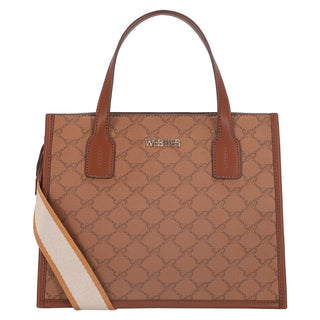 Bolsa de Mano WESTIES Hbparodiwe  Sintetico mo Color Cafe