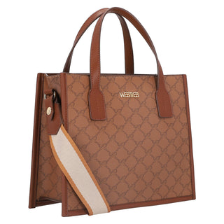 Bolsa de Mano WESTIES Hbparodiwe  Sintetico mo Color Cafe