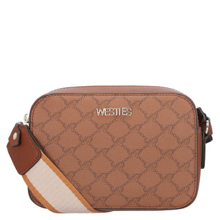 Bolsa Crossbody WESTIES Hblemoswe  Sintetico mo Color Cafe