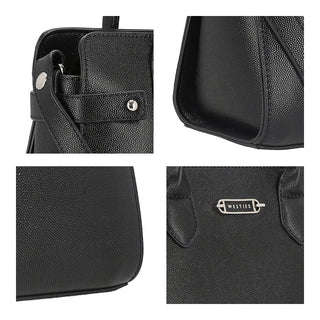 Bolsa de Mano WESTIES Hbberazawe  Sintetico Color Negro