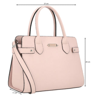 Bolsa de Mano WESTIES Hbberazawe  Sintetico Color Beige
